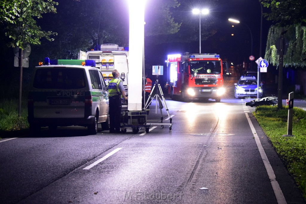 VU Krad Klein Traktor Koeln Hahnwald Bonner Landstr Unter den Birken P062.JPG - Miklos Laubert